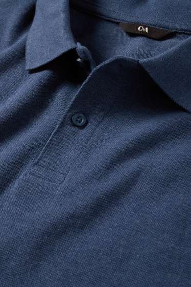 Herren - Poloshirt - dunkelblau