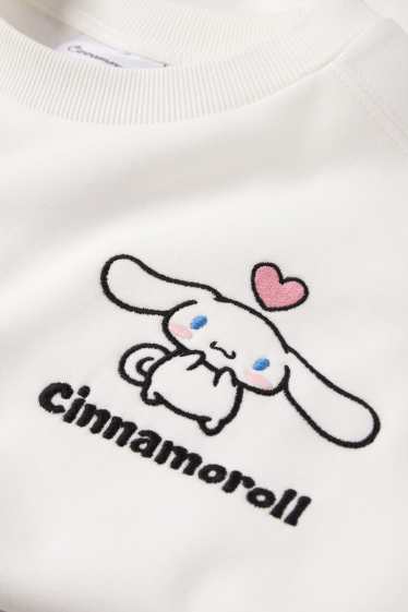 Donna - Felpa - Cinnamoroll - bianco