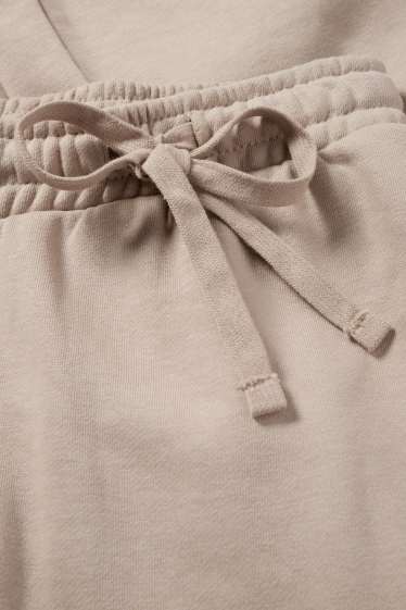 Damen - Umstands-Jogginghose - hellbeige