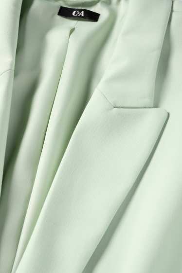 Women - Blazer - regular fit - mint green
