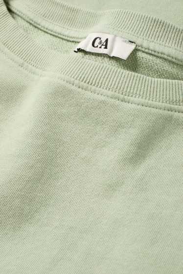 Donna - T-shirt corta - relaxed fit - verde chiaro