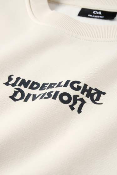 Men - Sweatshirt - relaxed fit - cremewhite