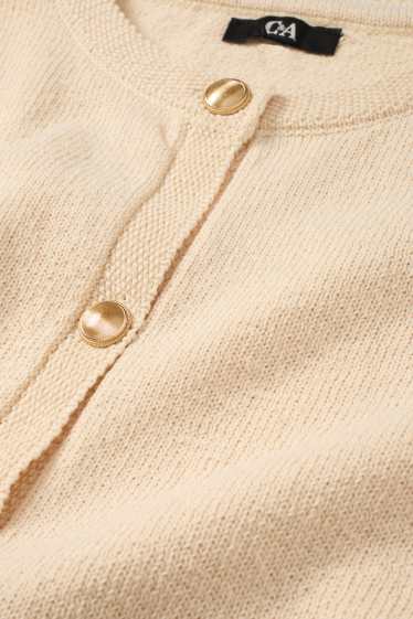 Women - Cardigan - light beige