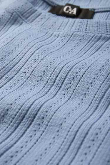 Femmes - T-shirt - regular fit - bleu