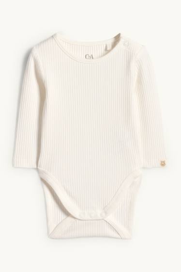 Baby Boys - Wild animals - baby outfit - 2 piece - white / beige