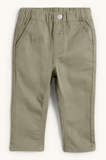 Bébés garçons - Tenue bébé - 3 pièces - vert / blanc crème