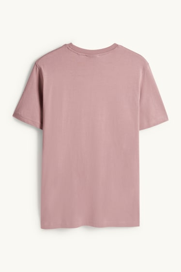 Hommes - T-shirt - regular fit - violet clair