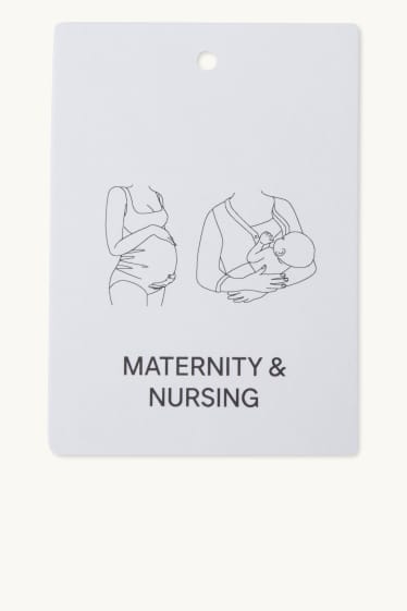 Dona - Paquet de 2 - top de lactància - negre