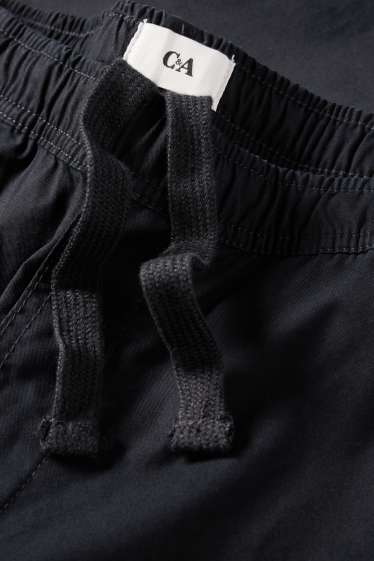 Heren - Chino - tapered fit - zwart