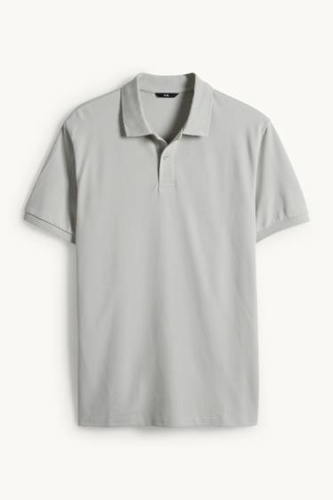 Home - Polo - regular fit - gris clar