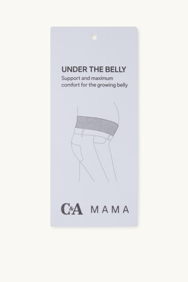 Femmes - Shorts en molleton de grossesse - beige