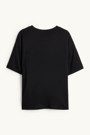 Femmes - T-shirt - regular fit - noir