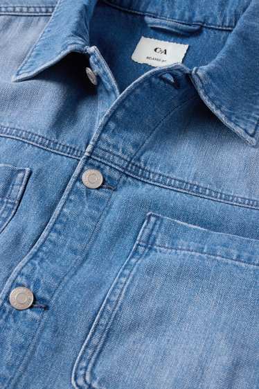 Uomo - Giacca camicia di jeans - relaxed fit - jeans blu