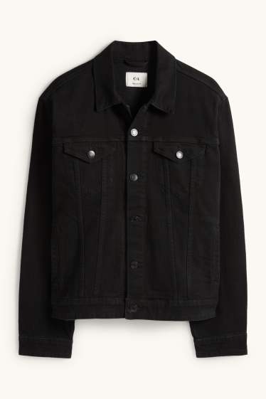 Herren - Jeansjacke - schwarz