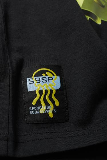 Bambini - SpongeBob - t-shirt - nero