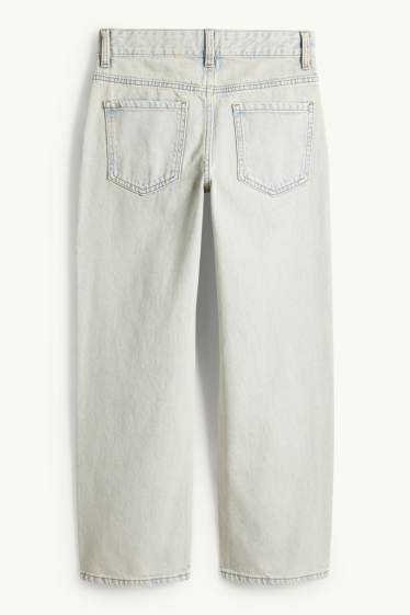Kinder Jungen - Loose Jeans - helljeansgrau