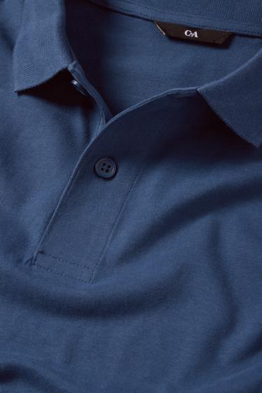 Home - Polo - regular fit - blau fosc