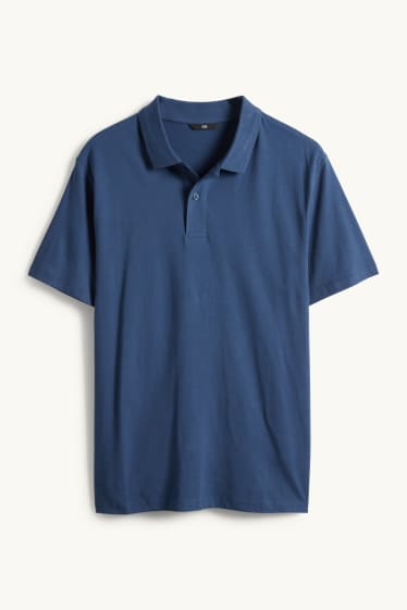 Home - Polo - regular fit - blau fosc