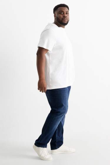 Men - Straight jeans - LYCRA® - denim-dark blue
