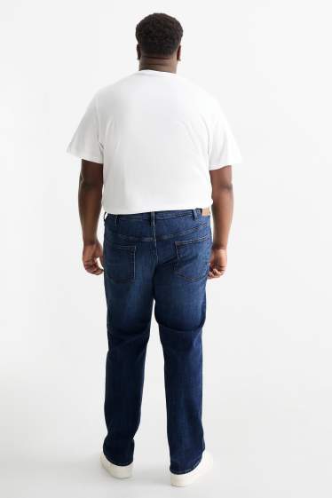 Men - Straight jeans - LYCRA® - denim-dark blue