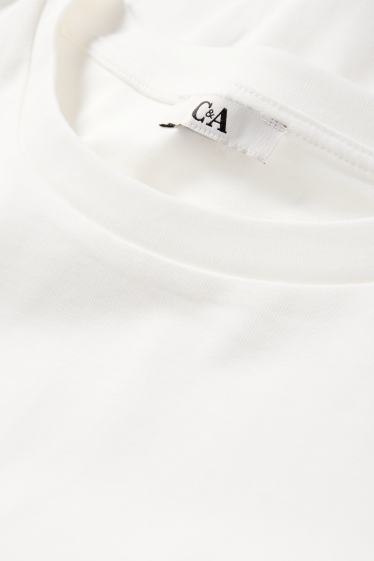 Kobiety - T-shirt - relaxed fit - biały