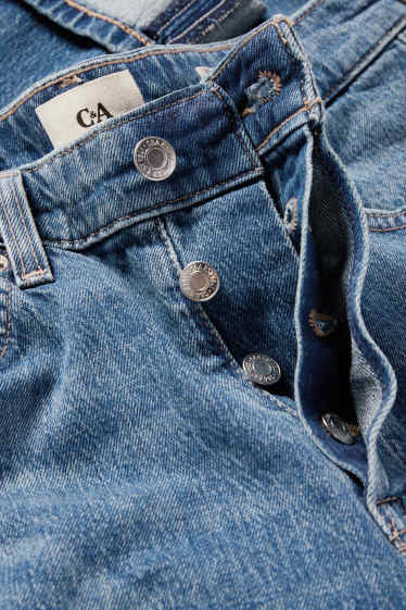 Dámské - Relaxed jeans - mid waist - LYCRA® - džíny - modré