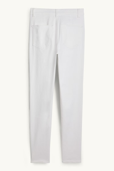 Dona - Jegging jeans - high waist - blanc
