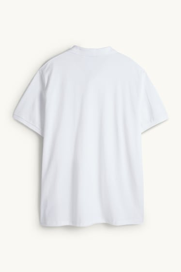Men - Polo shirt - white