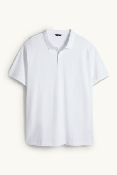 Men - Polo shirt - white