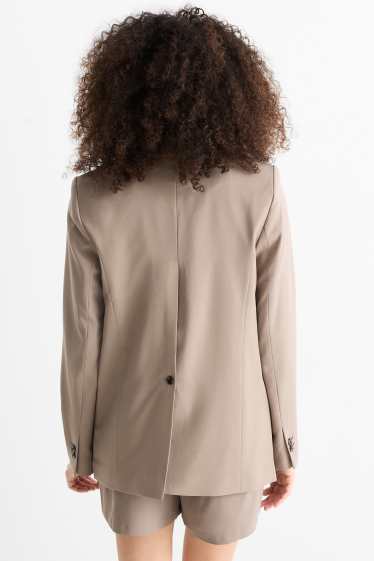 Femmes - Blazer - relaxed fit - beige