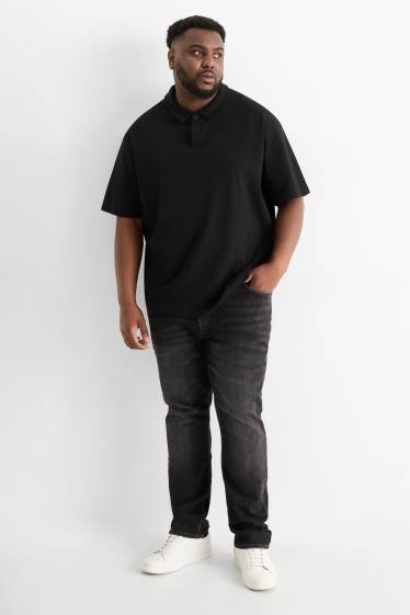 Bărbați - Slim jeans - Flex jog denim - LYCRA® - denim-gri închis