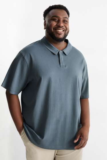 Herren - Poloshirt - Regular Fit - blau