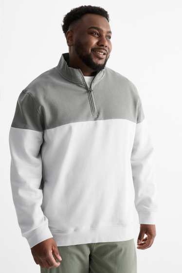 Herren - Sweatshirt - hellgrau