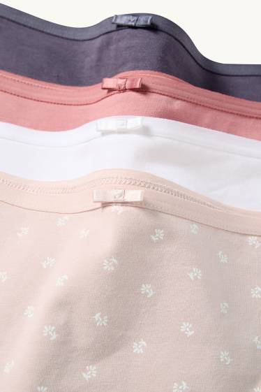 Femmes - Lot de 4 - shortys - rose