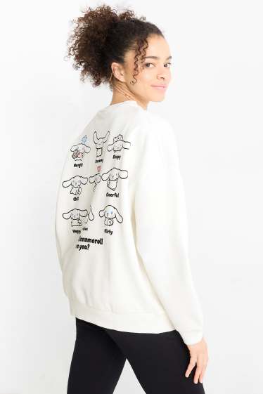 Donna - Felpa - Cinnamoroll - bianco
