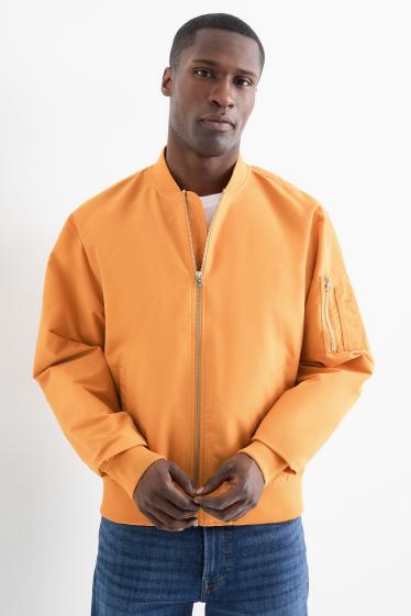 Heren - Bomberjack - oranje