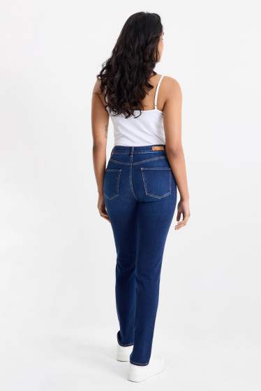 Femmes - Slim jean - high waist - LYCRA® - jean bleu