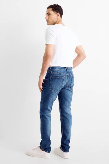 Men - Slim tapered jeans - blue denim