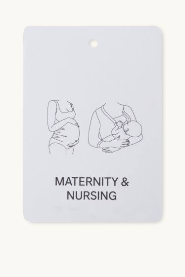 Damen - Still-T-Shirt-Kleid - hellbraun