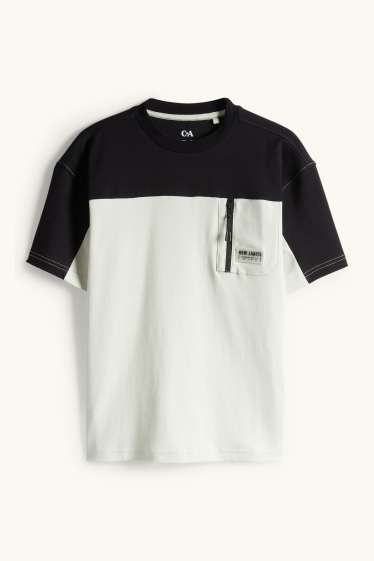Bambini - T-shirt - bianco / nero