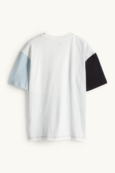 Enfants garçons - T-shirt - blanc / noir