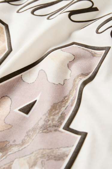 Bambine - Portland - maglia a maniche corte - crema