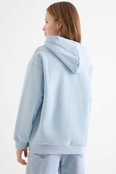 Kinder Mädchen - Lilo & Stitch - Hoodie - hellblau