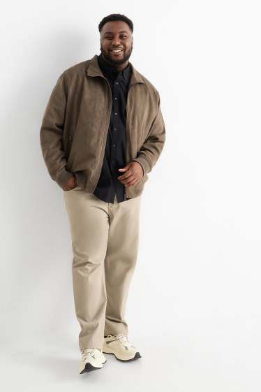 Herren - Hose - Regular Fit - taupe