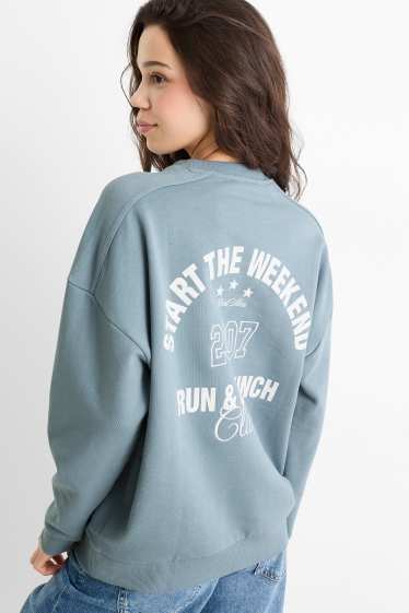 Femmes - Sweat - bleu