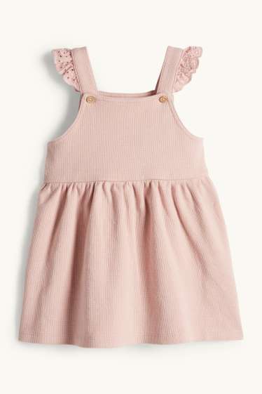 Bébés filles - Tenue pour bébé - Broderie Anglaise - 2 pièces - rose