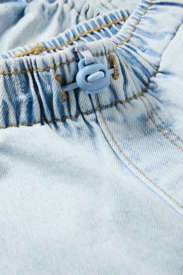 Niños - Jeans cargo - azul claro