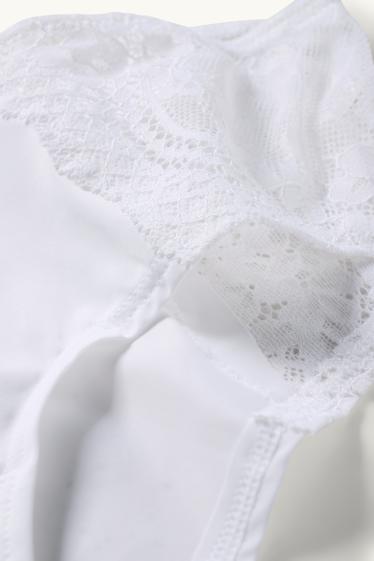 Femmes - Shortys - blanc