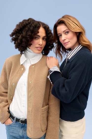 Dames - Jas van teddybont - beige