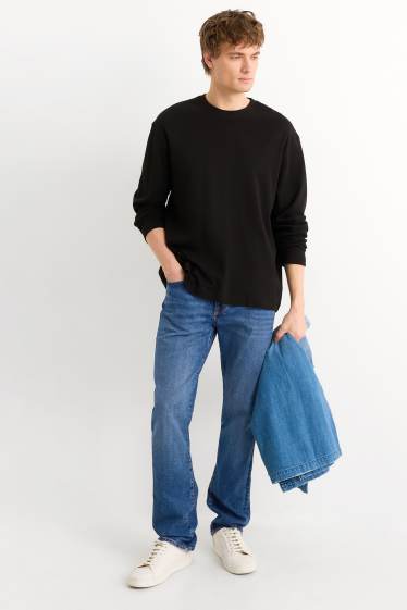 Pánské - Straight jeans - LYCRA® - džíny - modré